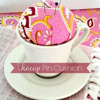 teapot pin cushion tutorial
