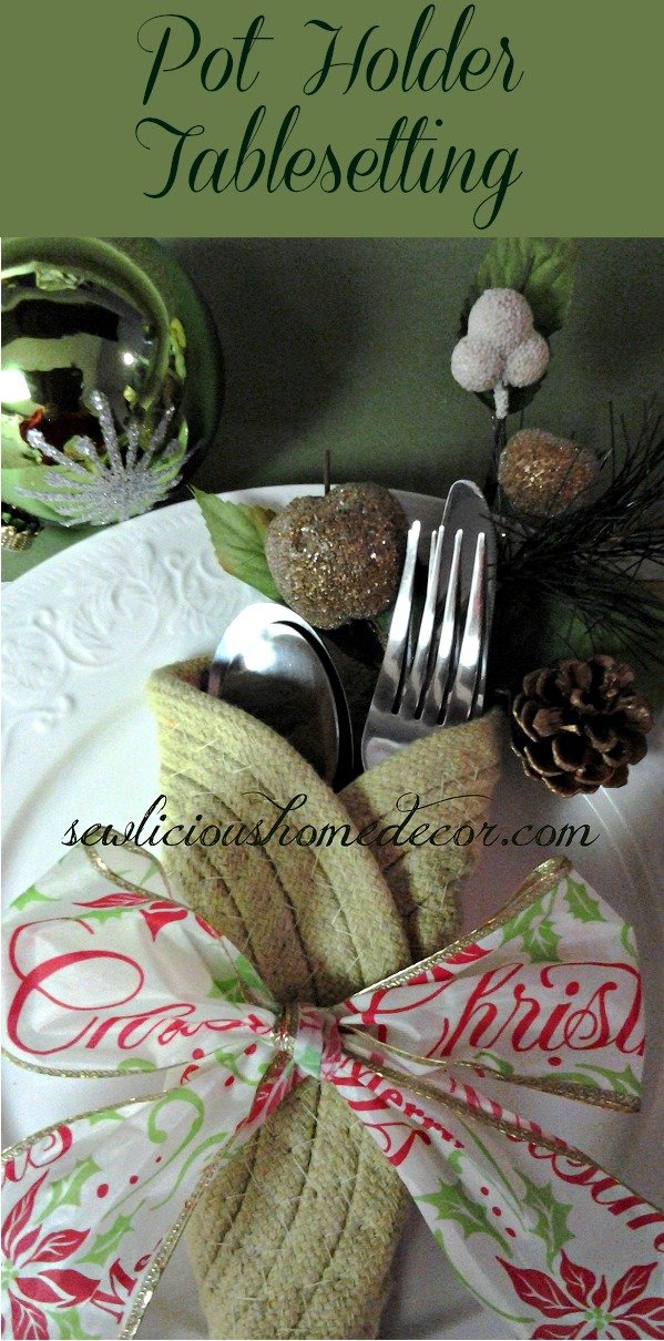 Pot Holder Table Setting sewlicioushomedecor.com