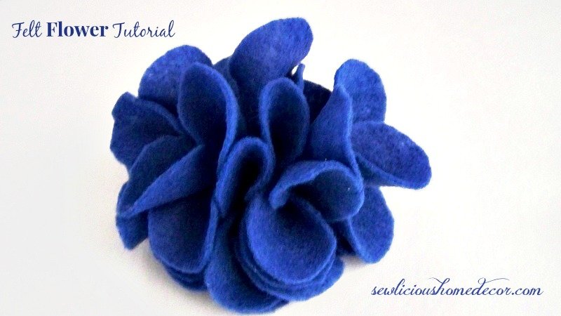 Felt Flower Tutorial