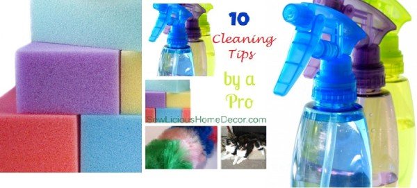 cleaning tips by a professional housekeeper