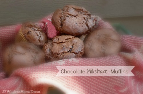 chocolate milkshake muffins cupcakes