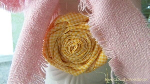 fabric flower tutorial