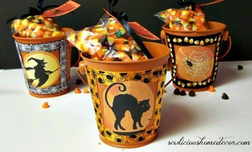 Halloween Gift Buckets