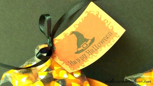 Halloween Gift Buckets witch hat
