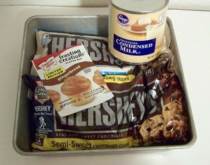 gingerbread fudge supplies