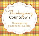 Thanksgiving timeline to success