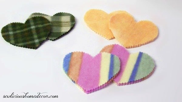 cut out hearts Heart Hand Warmers