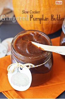 gingereded pumpkin butter