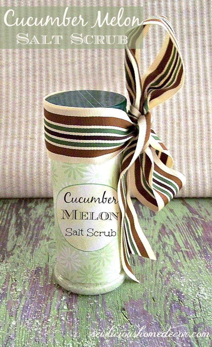 Cucumber Melon Sugar Scrub  
