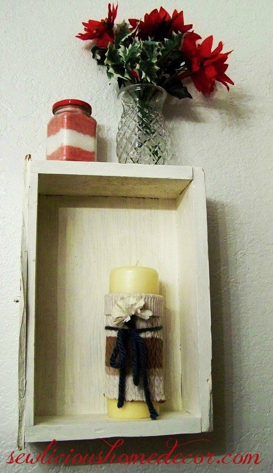 Uses for an old drawer hang on wall