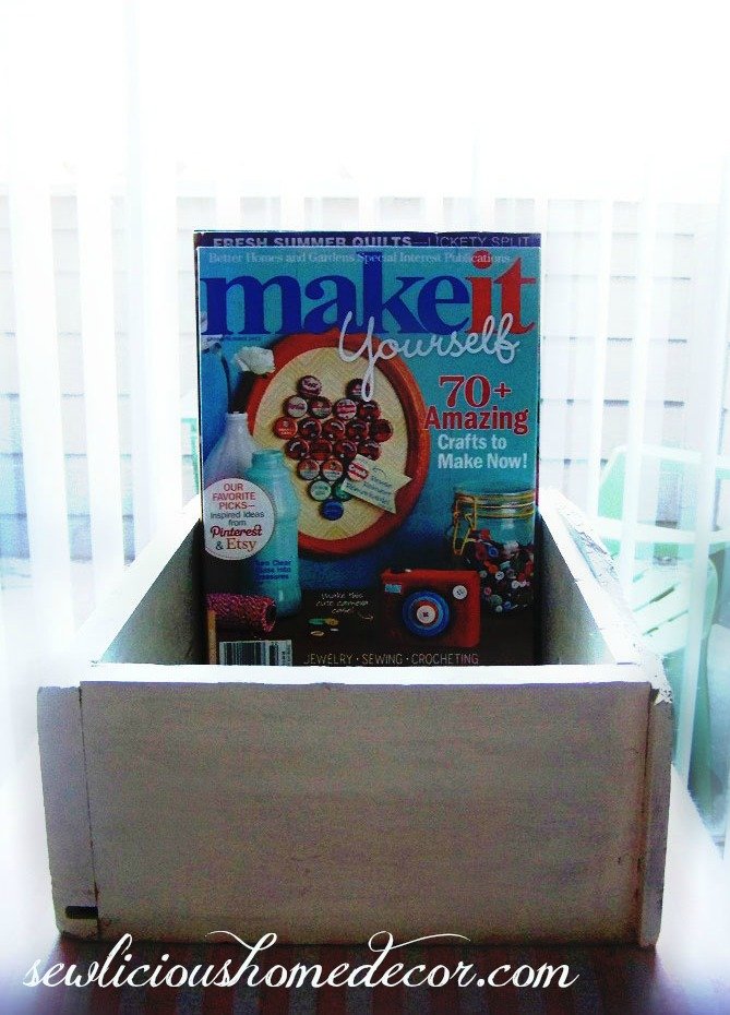 Uses for an old drawer magazines