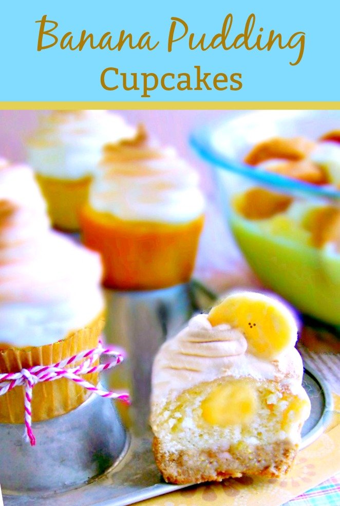 Banana Pudding Cupcakes