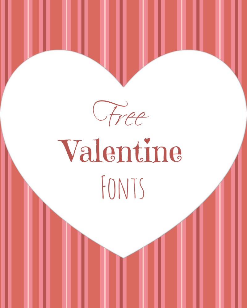 free valentine fonts