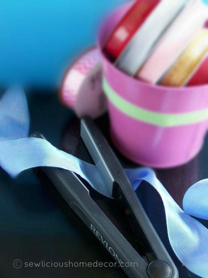 Curling Iron Ribbon Iron at sewlicioushomedecor.com