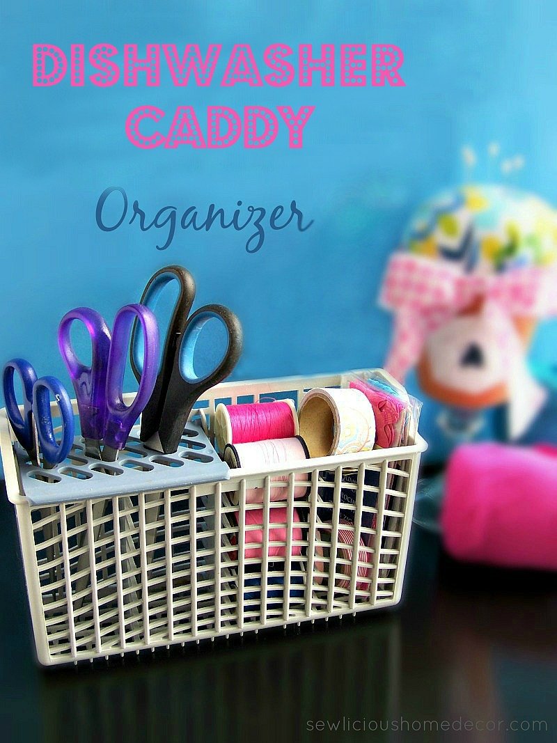 Dishwasher Caddy Organizers sewlicioushomedecor.com