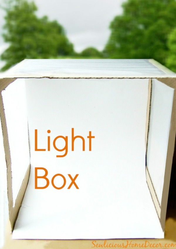 #Light Box #Photography at sewlicioushomedecor.com