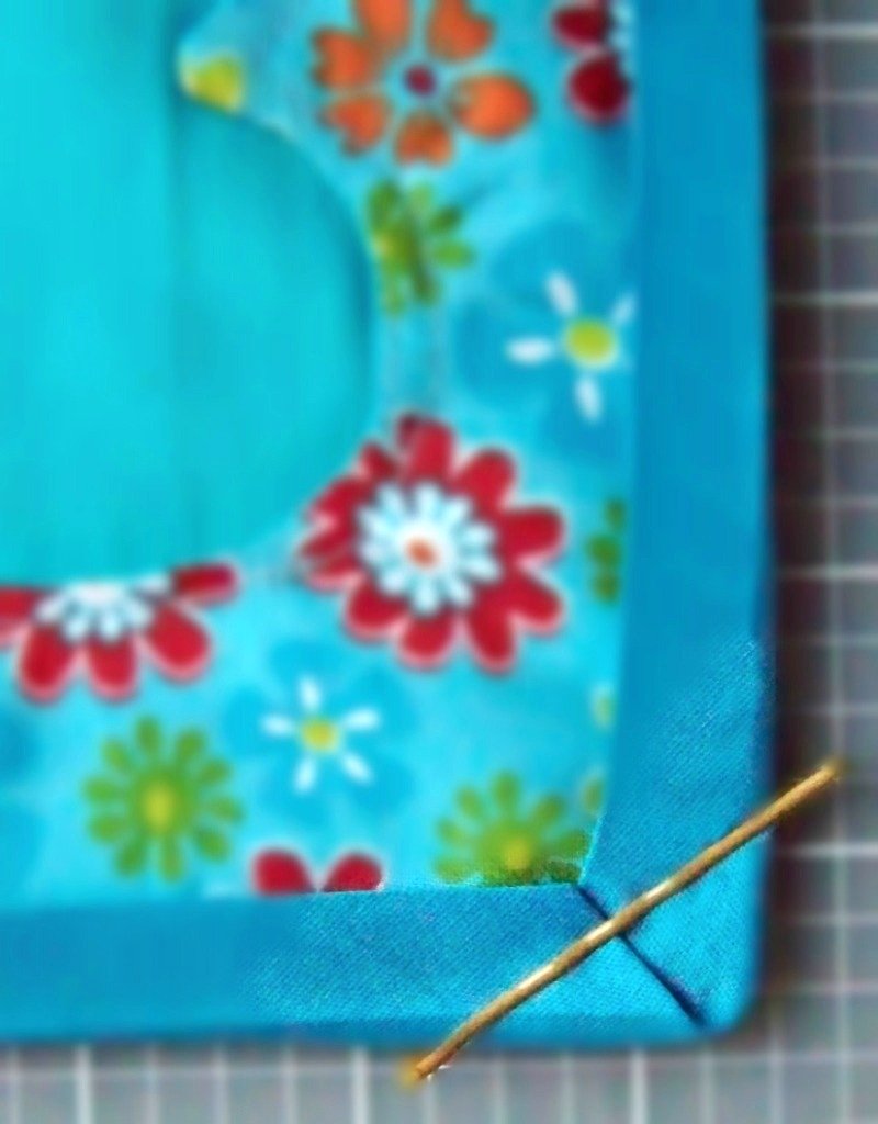 binding corner foldededge