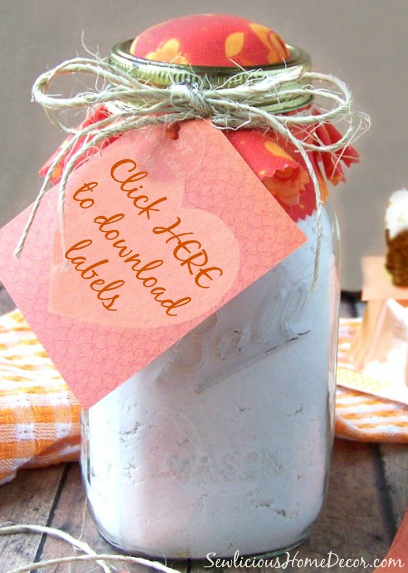 Carrot Cake Mix #Labels