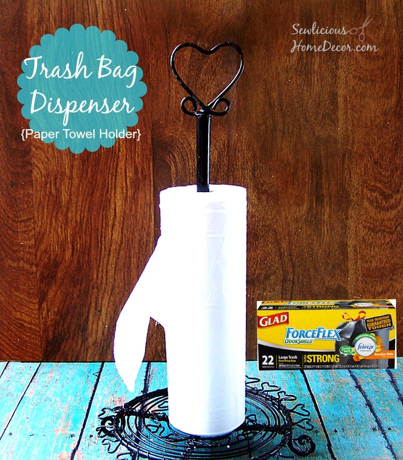 #Trash Bag Dispenser from sewlicioshomedecor.com