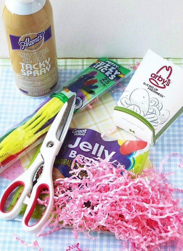 #supplies for the Arbys easter baskets