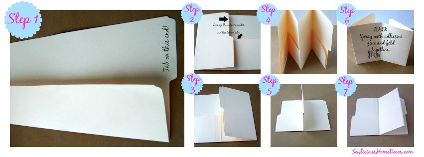 Pocket Folder Organizer Collage
