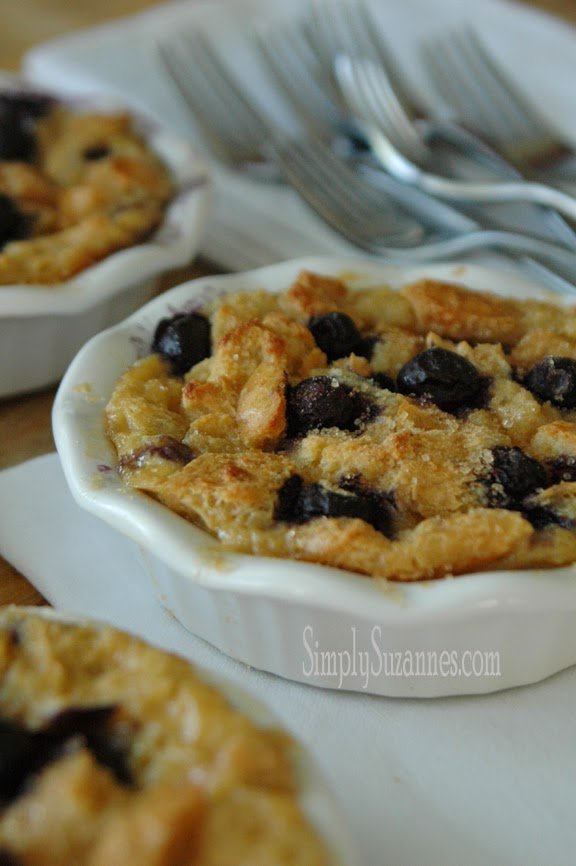 lemon blueberry bread pudding 8-2