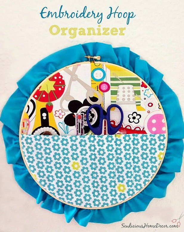 Embroidery Hoop Organizer