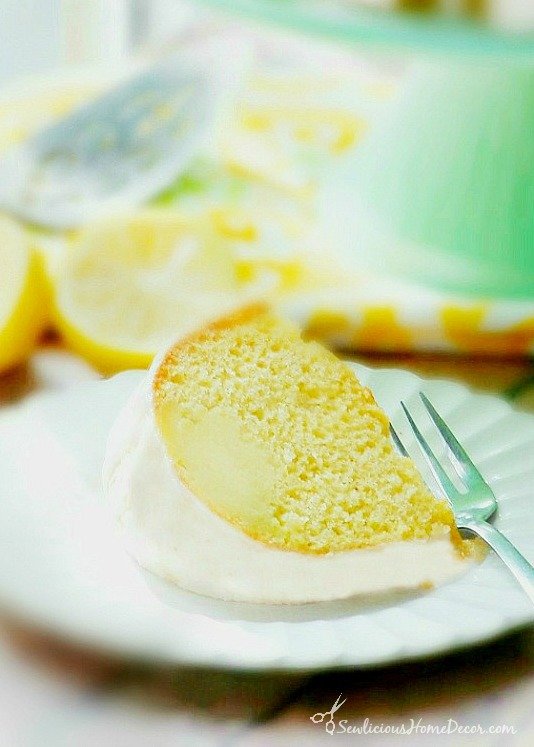 Lemon Curd Butter Cake