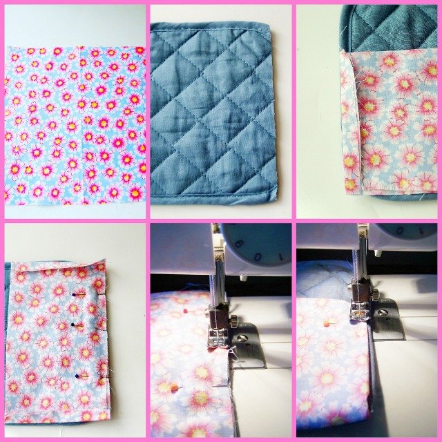 Pot Holder Sewing Organizer Tutorial