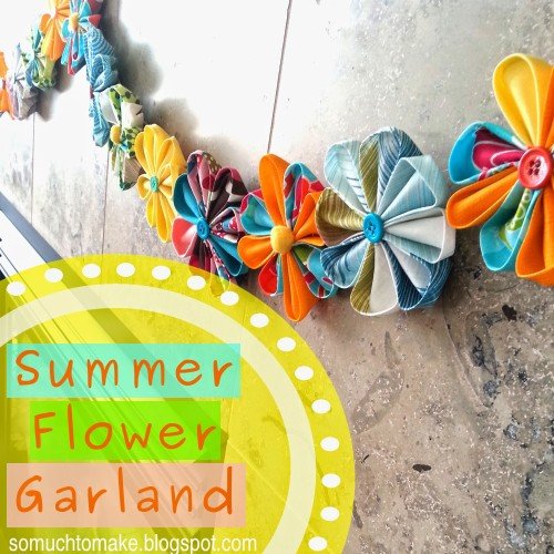 flower garland banner