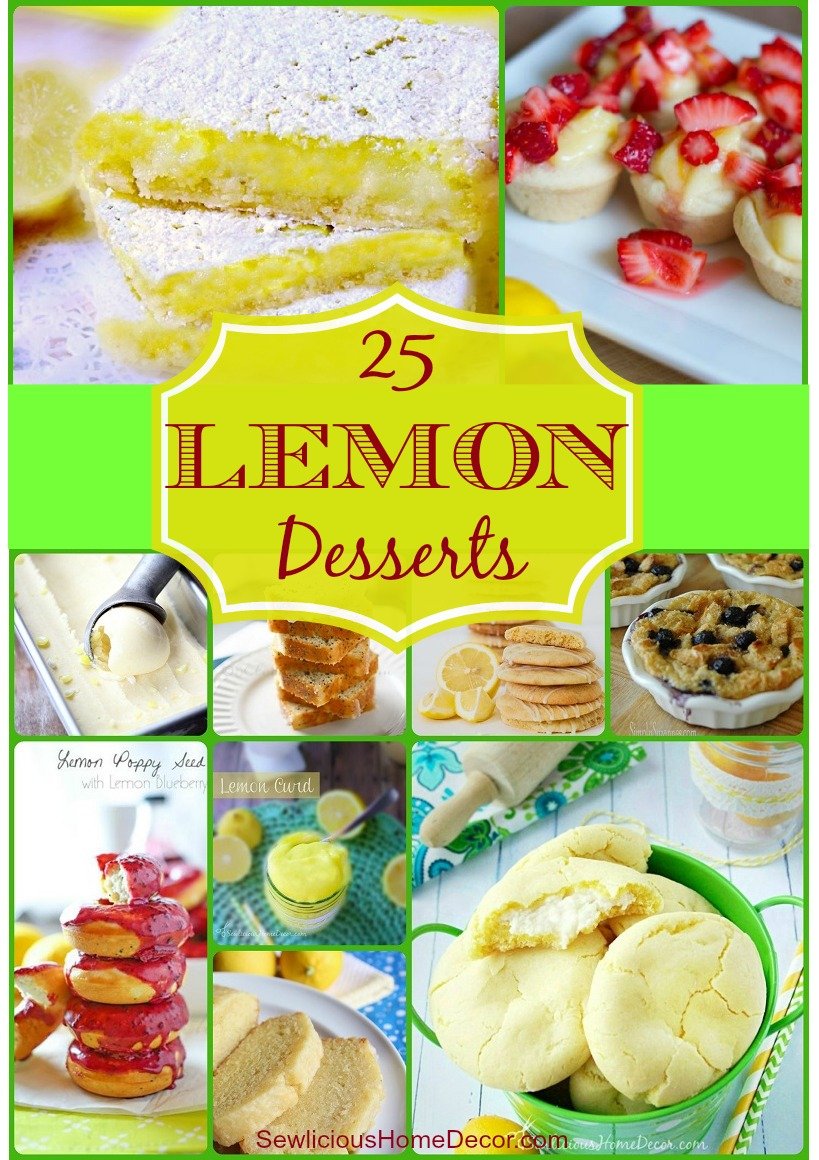 25 Best Lemon Recipes