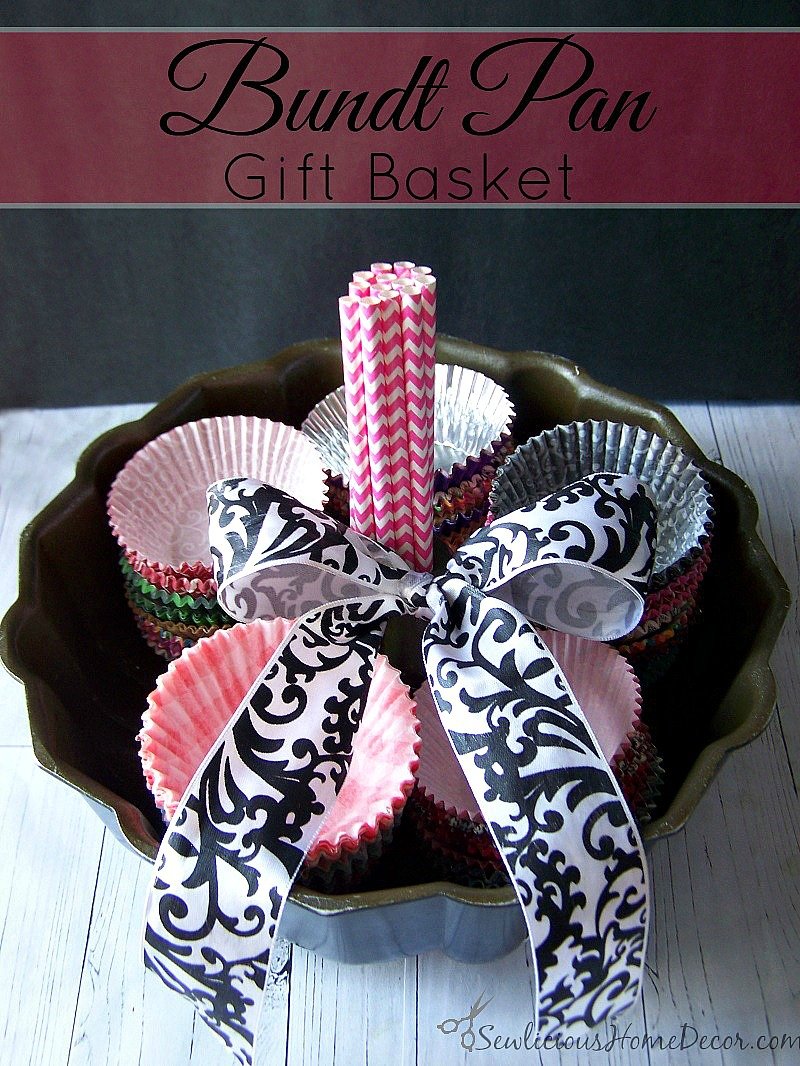 Bundt Pan Gift Basket  