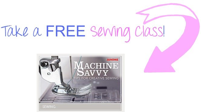 Free Sewing Class Machine Savvy Tips for creative sewing at sewlicioushomedecor.com