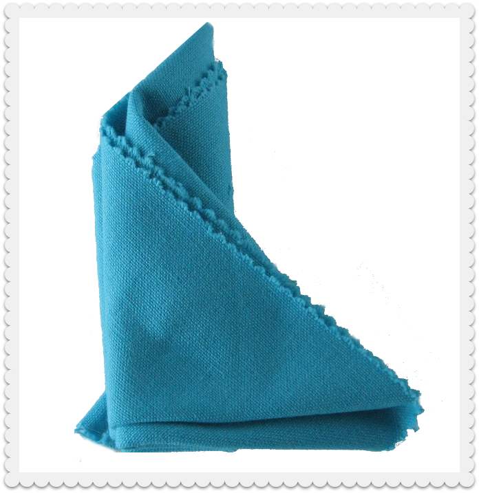 Holiday Flame Napkin Tutorial with Photos