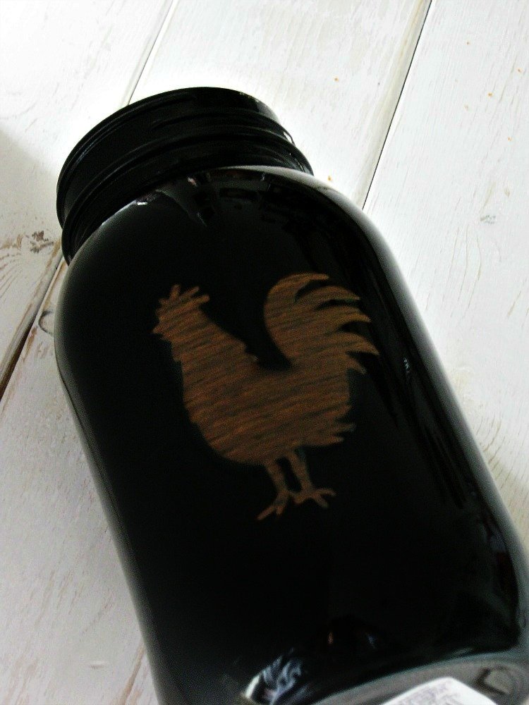 black rooster jar