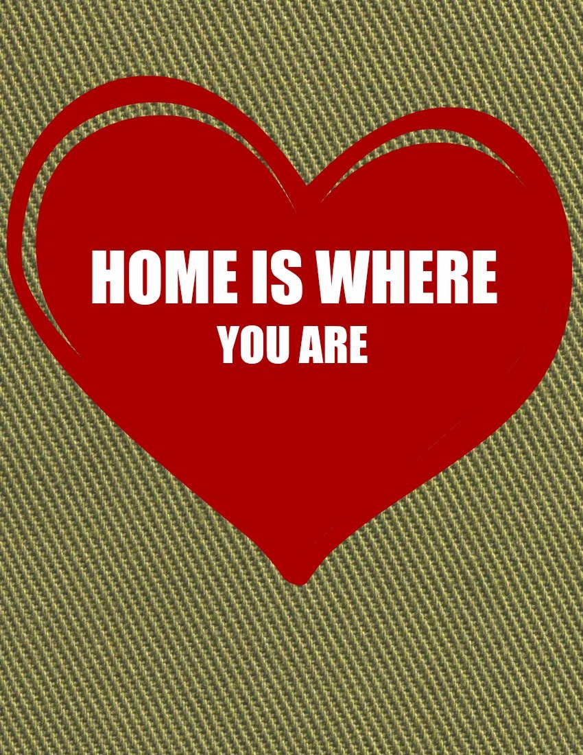Home Is Where You Are Valentine Heart Free Printabe sewlicioushomedecor.com