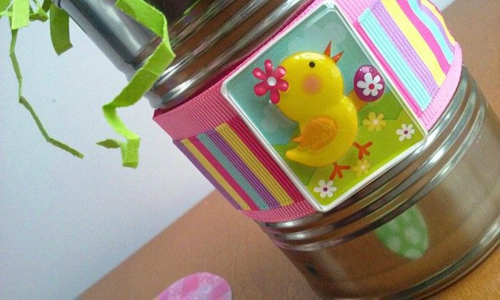Easter Tin Cans sewlicioushomedecor.com