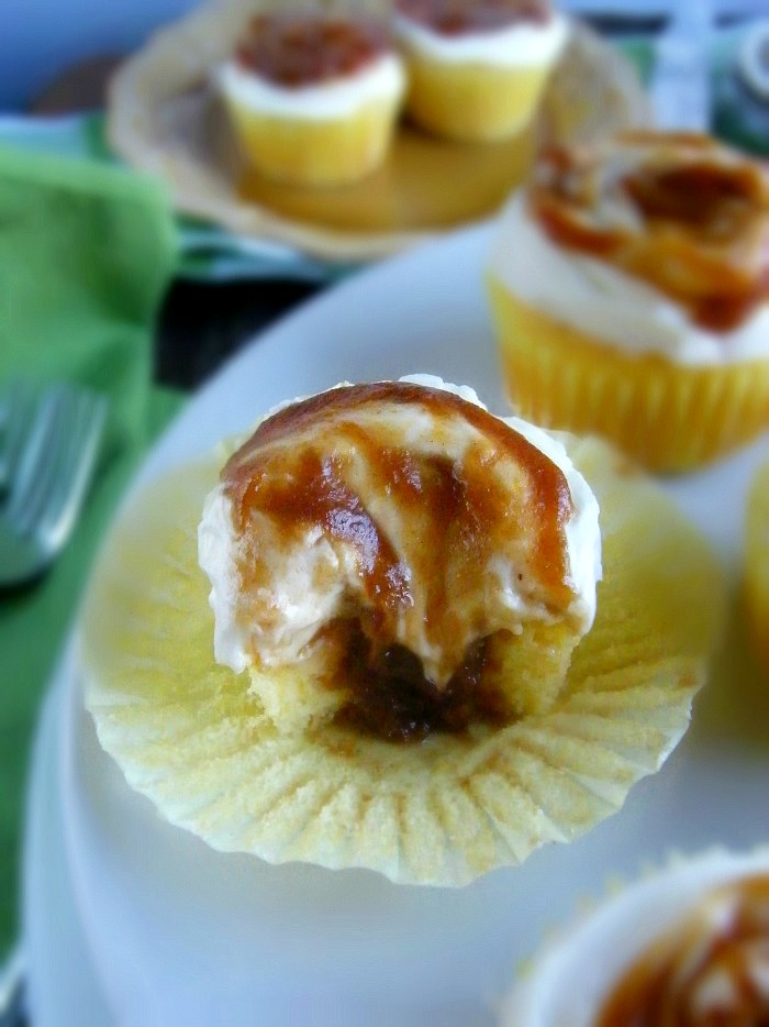 Buttermilk Apple Butter Cupcakes sewlicioushomedecor.com