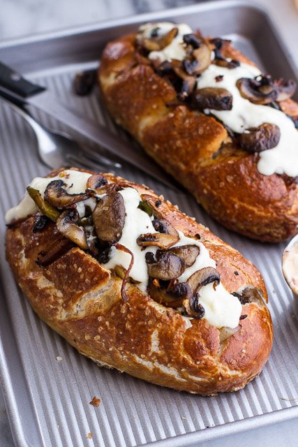Cleveland-Cheesesteaks-with-Pretzel-Hoagie-Rolls-1