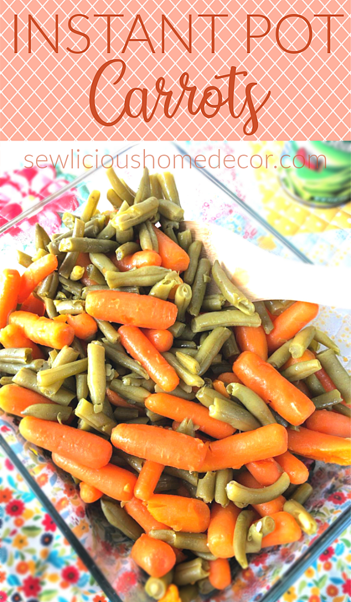 Instant Pot Carrots with Green Beans
