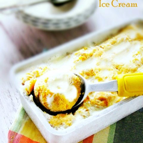 Homemade Pumpkin Ice Cream