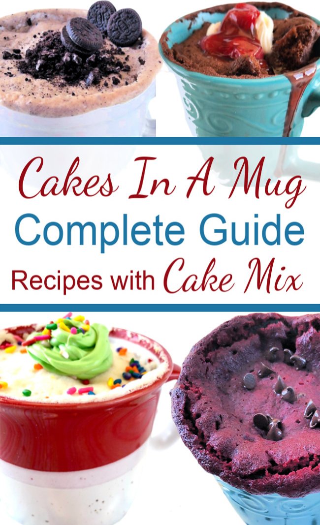 Mug Cake Recipes Cakes In A Mug Made With Cake Mix A Complete Guide Mug Cake Recipes Cakes In A Mug Made With Cake Mix A Complete Guide