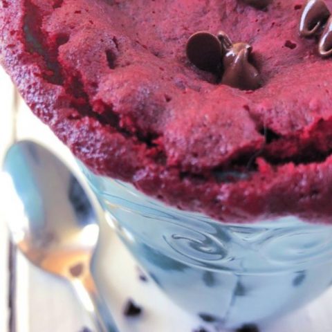 Red Velvet Mug Cake